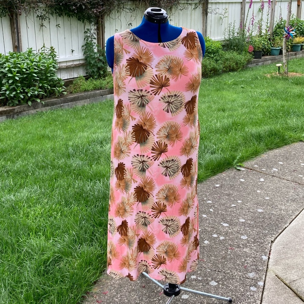 HIBISCUS COLLECTION tank maxi sundress one size